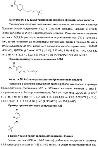 Новые производные n-(8-гетероарилтетрагидронафталин-2-ил)-или n-(5-гетероарилхроман-3-ил)-карбоксамида для лечения боли (патент 2460730)