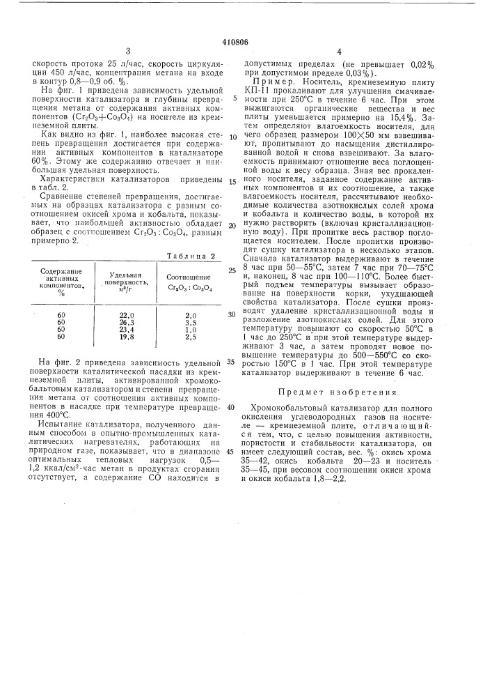 Патент ссср  410806 (патент 410806)