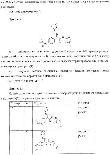 Производные оксимов и их получение (патент 2420525)