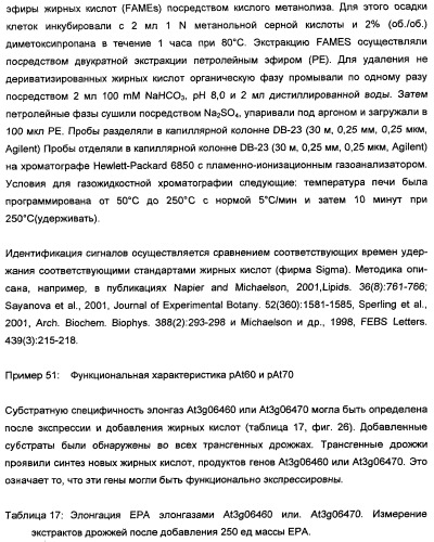 Способ получения полиненасыщенных кислот жирного ряда в трансгенных организмах (патент 2447147)