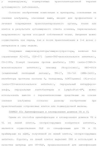 Слитые белки альбумина (патент 2369404)