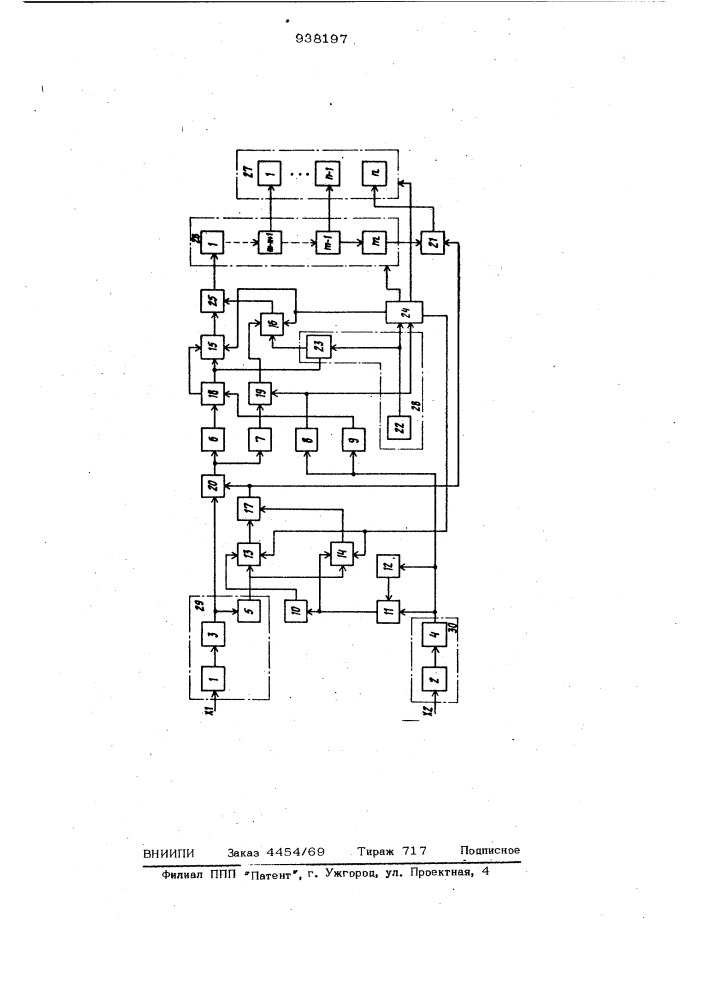 Цифровой фазометр (патент 938197)