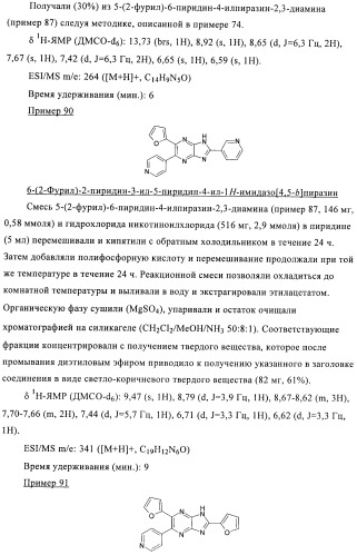 Производные пиразина, полезные в качестве антагонистов аденозинового рецептора (патент 2417994)