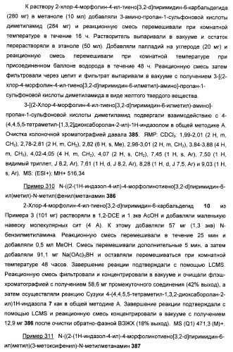 Ингибиторы фосфоинозитид-3-киназы и содержащие их фармацевтические композиции (патент 2437888)