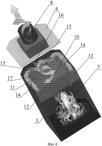 Способ повышения теплоотдачи продуктов сгорания топлива бытовых печей (патент 2446360)