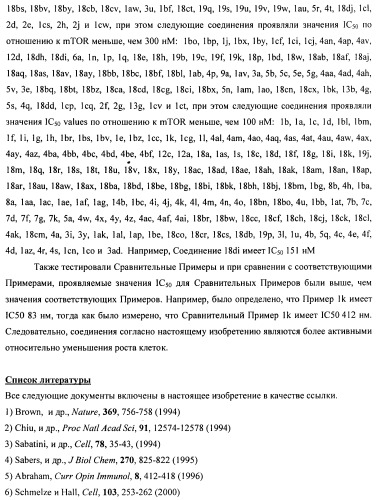 Производные 2-метилморфолин пиридо-, пиразо- и пиримидо-пиримидина в качестве ингибиторов mtor (патент 2445312)