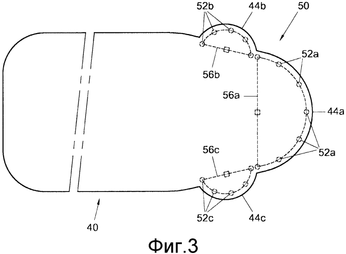 Гладильная доска (в сборе) с конфигурируемой поверхностью для глажения и покрытием для гладильной доски (патент 2568170)