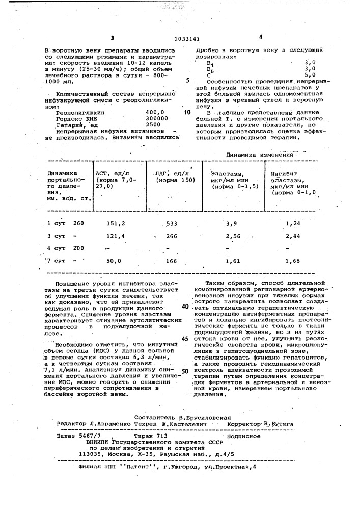 Способ лечения деструктивного панкреатита (патент 1033141)