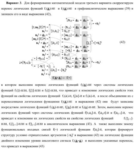 Функциональная структура параллельно-последовательного умножителя f ( ) в позиционном формате множимого [mj]f(2n) и множителя [ni]f(2n) с минимизированной процедурой формирования первого уровня промежуточных сумм f1..k[sj+2] частичных произведений, где &quot;k&quot;-число промежуточных сумм первого уровня (варианты) (патент 2422880)