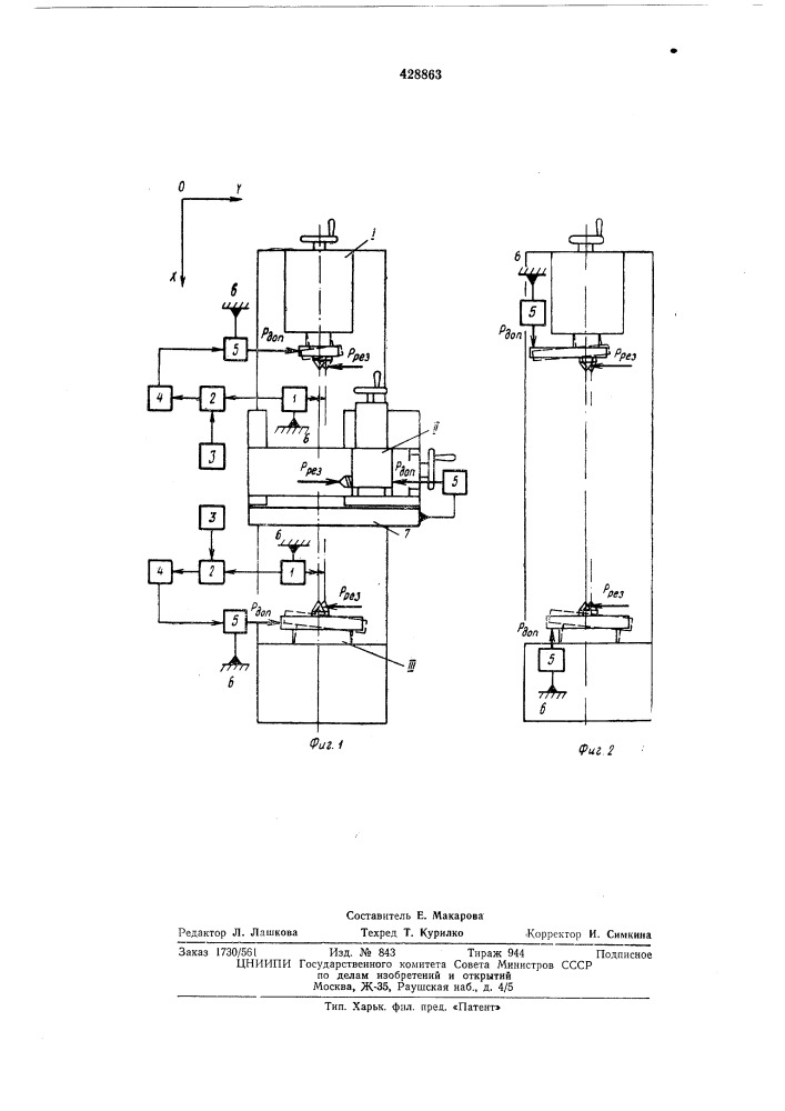Способ повышения точности об^работки на металлорежущих станках (патент 428863)