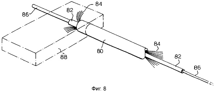 Герметизация оптического волокна (патент 2312382)
