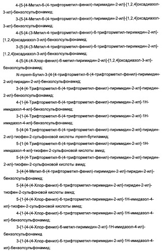 Производные пиридина и пиримидина в качестве антагонистов mglur2 (патент 2451673)