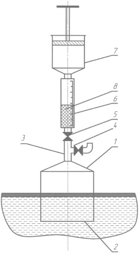 Пробоотборник для оценки толщины слоя нефти над водой (патент 2534791)