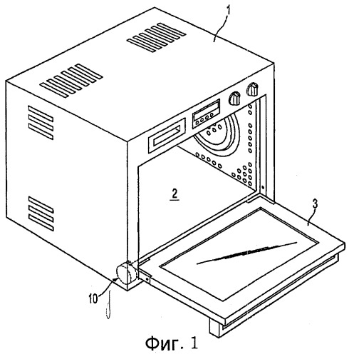 Дверной демпфер (варианты) и снабженный им электронный бытовой прибор (патент 2309235)