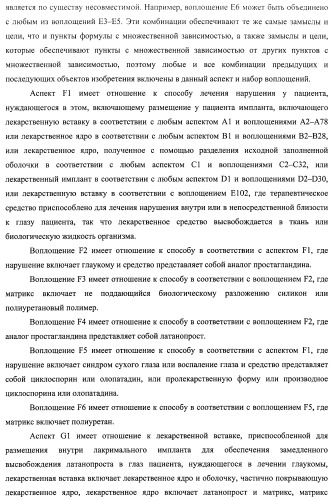 Лекарственные ядра для замедленного высвобождения терапевтических средств (патент 2478366)