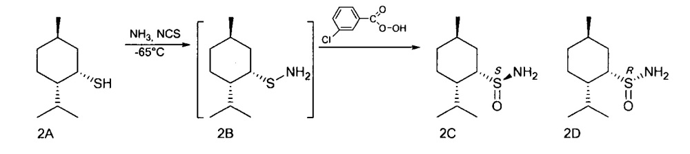 Способ получения хиральных монотерпеновых сульфинамидов (патент 2650681)