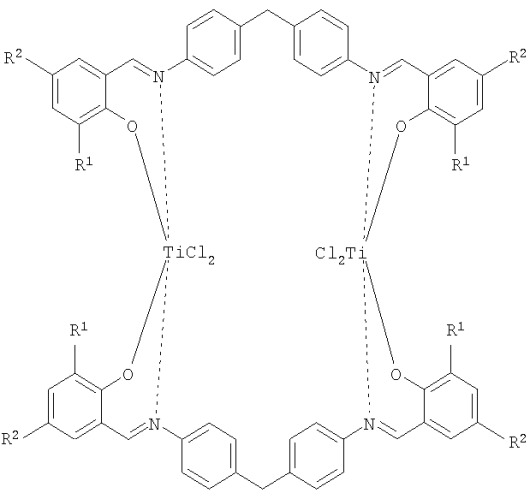 Катализатор на основе мостикового бис(фенокси-иминного) комплекса, способ его приготовления и процесс полимеризации этилена с его использованием (патент 2315659)