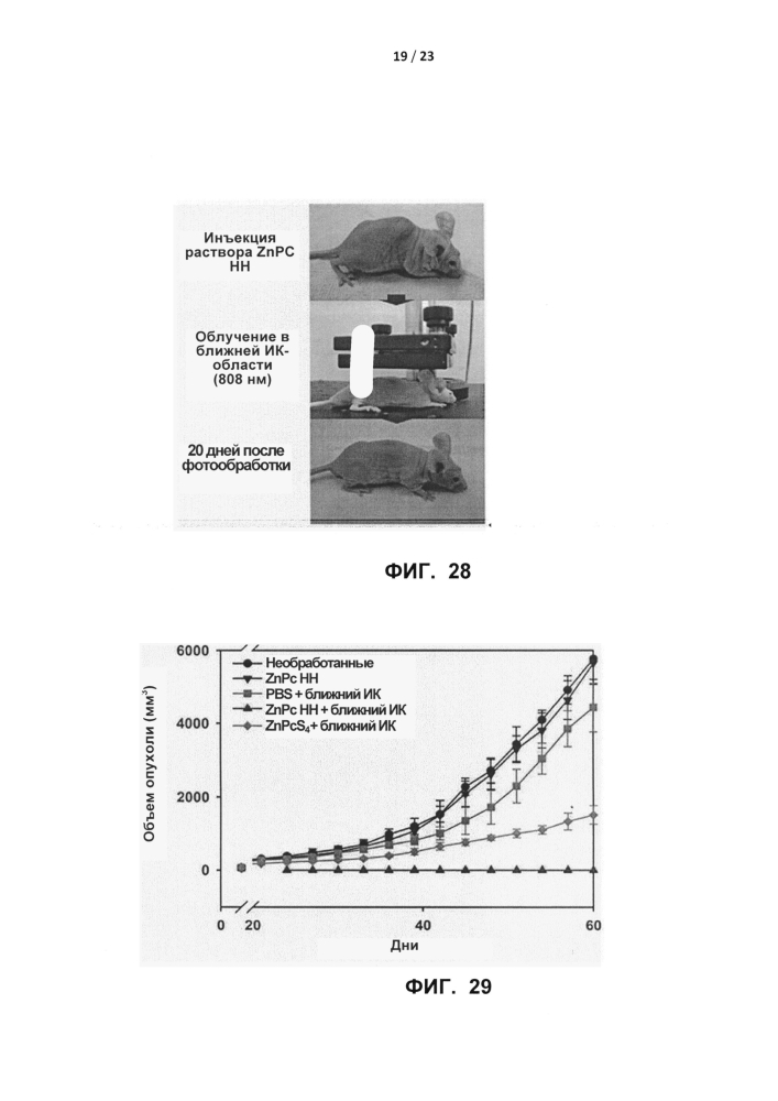 Нанонити альфа-формы фталоцианина цинка, обладающие повышенными растворимостью в воде и диспергируемостью в воде, композит альфа-формы нанонитей фталоцианина цинка/фенотиазина и способ их получения (патент 2602698)
