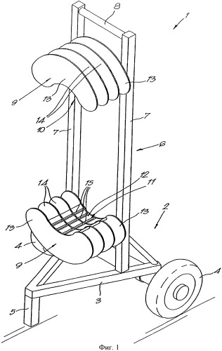 Устройство для наматывания и разматывания шлангов и кабелей (патент 2380264)