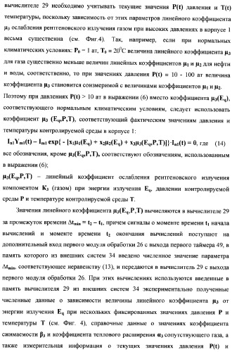 Рентгенофлуоресцентный анализатор компонентного состава и скорости трехкомпонентного потока (патент 2377546)