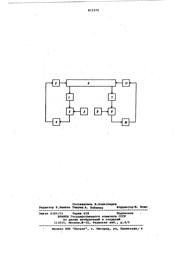 Способ регулирования процесса обжигацементного клинкера (патент 851076)