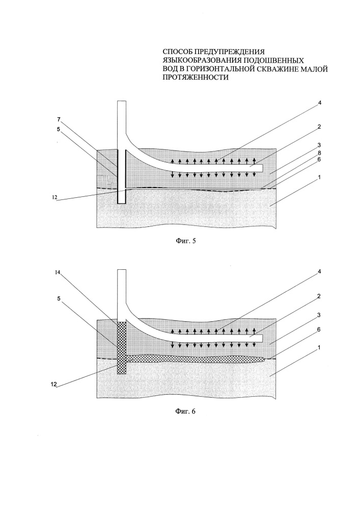 Способ предупреждения языкообразования подошвенных вод в горизонтальной скважине малой протяженности (патент 2651829)