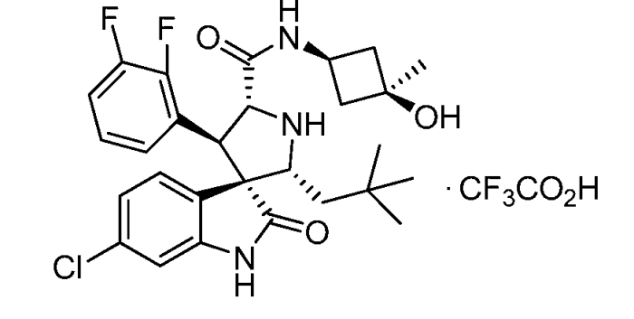 Спирооксиндольные антагонисты mdm2 (патент 2553269)