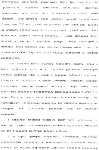 Аппарат для получения топлива (варианты) и система для получения сложного алкилового эфира (варианты) (патент 2373260)