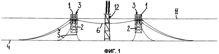 Система для швартовки судна в море (патент 2422318)