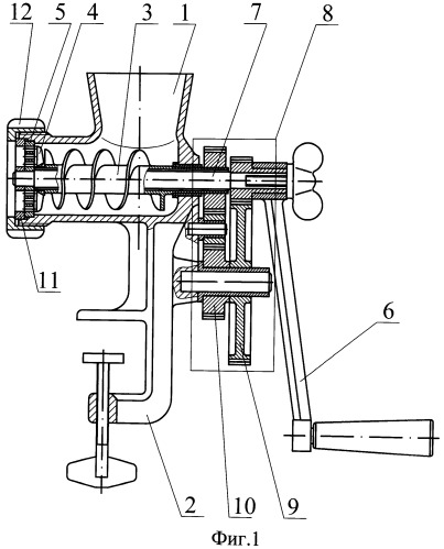 Мясорубка (патент 2479352)
