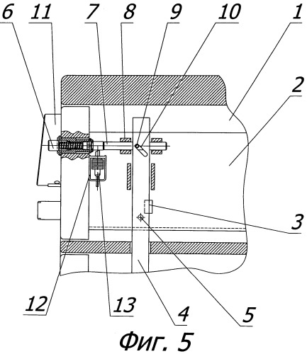 Запорное устройство шкафа (патент 2490411)