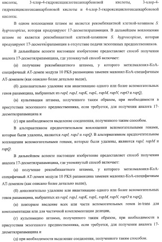 Получение поликетидов и других природных продуктов (патент 2430922)