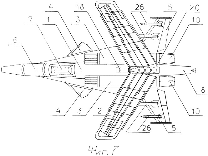 Беспилотный летательный аппарат с ядерной боеголовкой (патент 2397114)