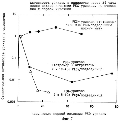 Конъюгаты peg-уриказы и их использование (патент 2246318)