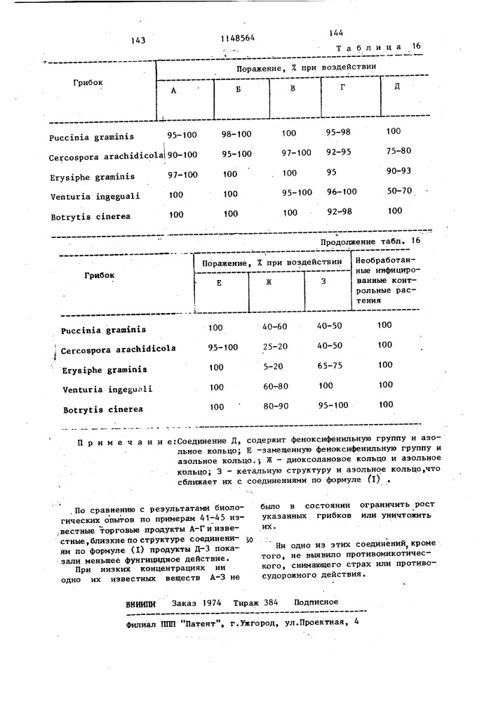 Способ получения производных простых арилфениловых эфиров или их кислотно-аддитивных солей,или их металлических комплексов (патент 1148564)