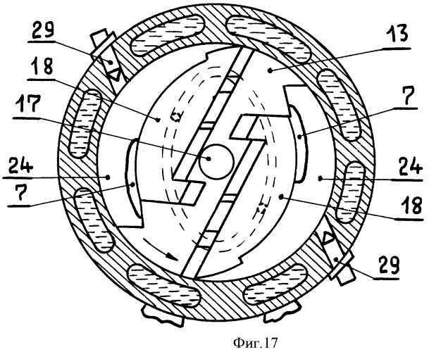 Роторно-поршневой дизельный двигатель (патент 2441992)