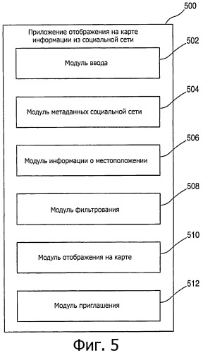 Фильтрация информации из социальной сети с целью ее индивидуализированного отображения на фоне карты местности (патент 2544744)