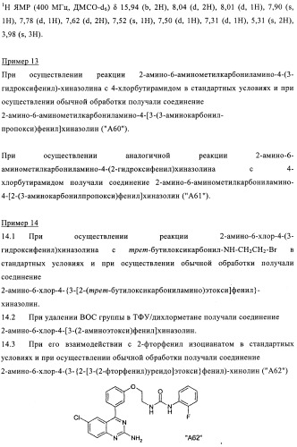 Производные 2-амино-4-фенилхиназолина и их применение в качестве hsp90 модуляторов (патент 2421449)