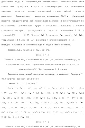 Соединение бензодиазепина и фармацевтическая композиция (патент 2496775)