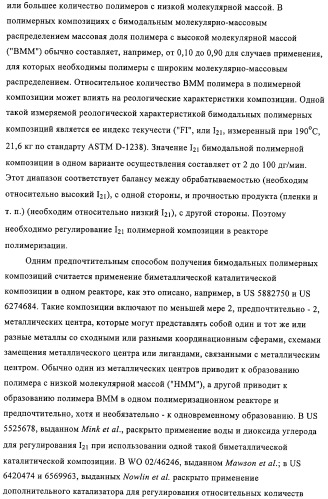 Способ полимеризации и регулирование характеристик полимерной композиции (патент 2332426)