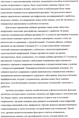 Способ и композиция для улучшения с помощью питания регуляции глюкозы и действия инсулина (патент 2421076)