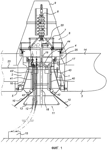 Система швартовки с отделенными якорными оттяжками и/или системой водоотделяющих колонн (патент 2519456)