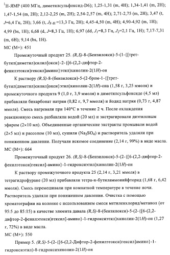 Производные 4-(2-амино-1-гидроксиэтил)фенола, как агонисты  2 адренергического рецептора (патент 2440330)