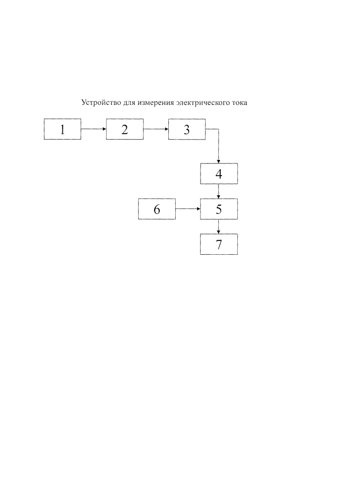 Устройство для измерения электрического тока (патент 2626387)
