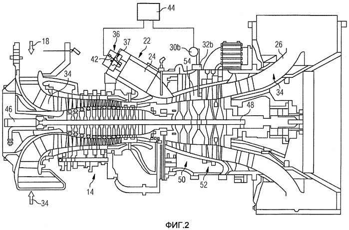 Газотурбинный двигатель и способ обнаружения частичного погасания факела в газотурбинном двигателе (патент 2421662)