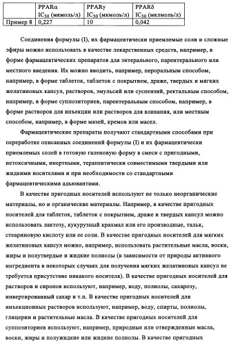 Тиазолзамещенные индолилпроизводные и их применение в качестве модуляторов ppar (патент 2344135)