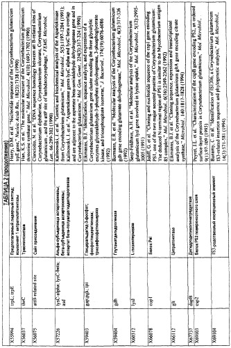 Гены corynebacterium glutamicum, кодирующие белки системы фосфоенолпируват-сахар-фосфотрансферазы (патент 2326170)