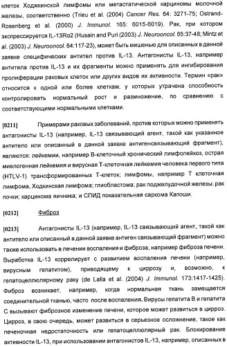 Антитела против интерлейкина-13 человека и их применение (патент 2427589)