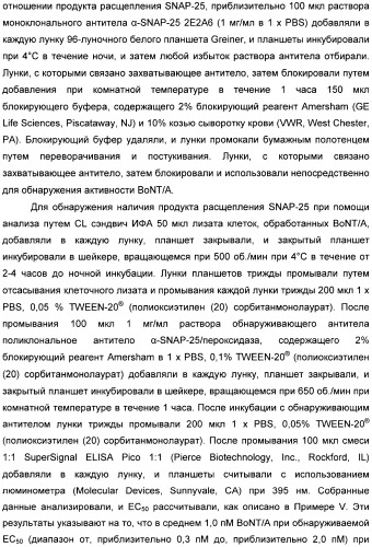 Иммунологические анализы активности ботулинического токсина серотипа а (патент 2491293)