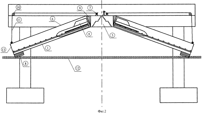 Спусковое устройство спасательной шлюпки для ледовых условий (патент 2570474)